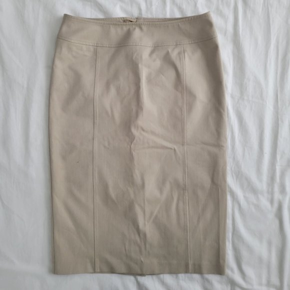Cream Mini Skirt size 38 Fr - Picture 1 of 3